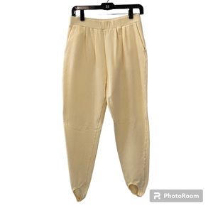 Preview Basics Vintage Cream Color Stirrup Pants Size Medium